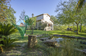Villa indipendente panoramica immersa nel verde (TARANO590)